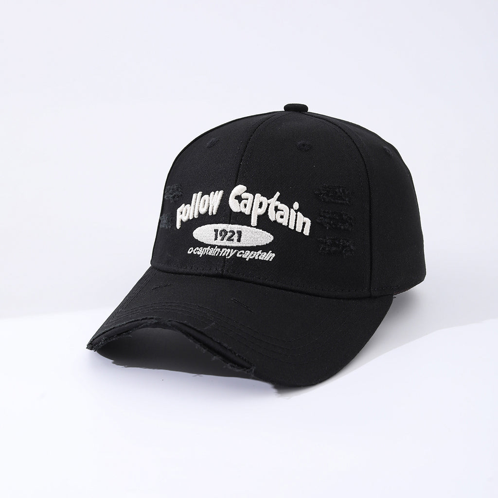 The New Convertible Baseball Cap With Holes And Embroidered Letters, Featuring The Year 1921 And Adjustable Design, Is Perfect For Daily Commuting, Outdoor Travel And Casual Wear.