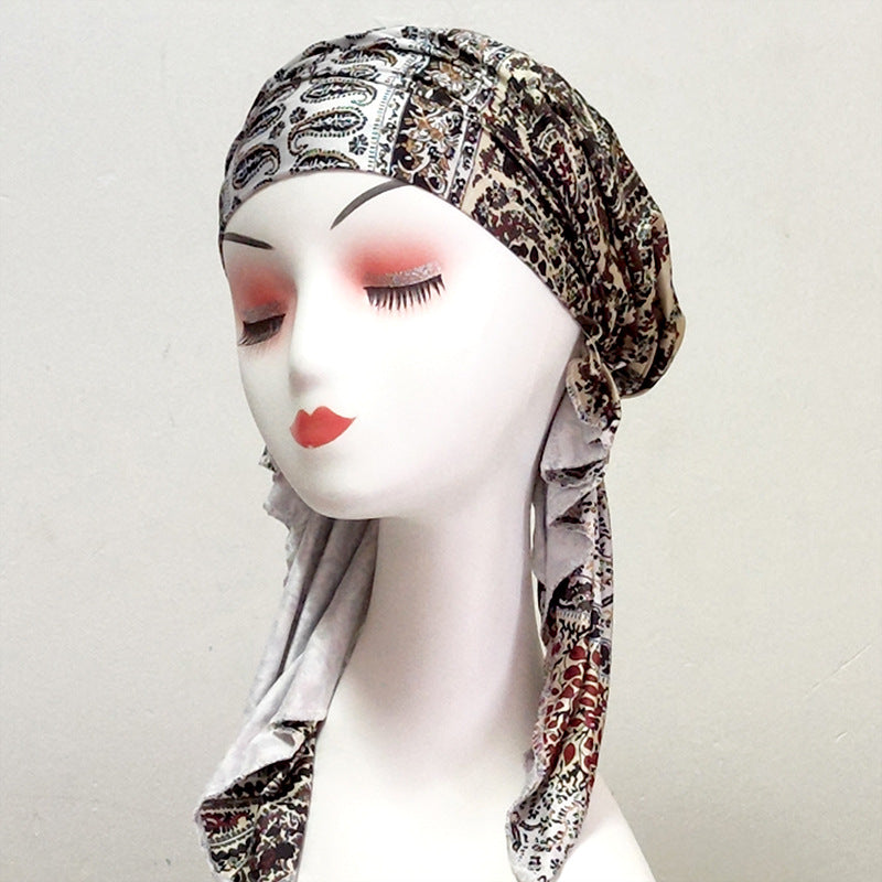 New Style Hijab Pirate Fashion Thin Hat For Women