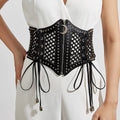 Wide Belt Retro Elastic Waist Seal Dress Girdling Decoration
