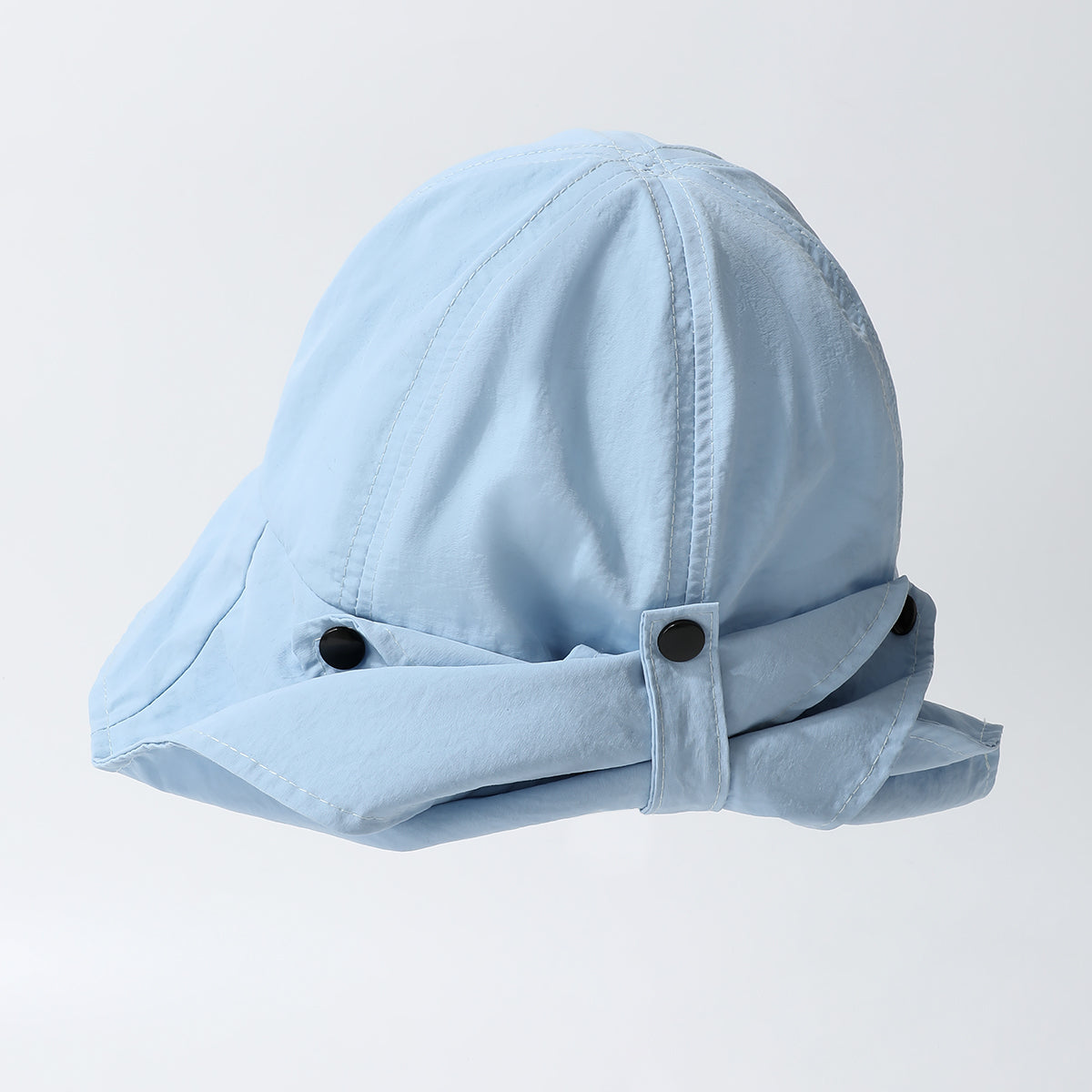 Solid-color Wide-brimmed Sunshade Quick-drying Shawl, Shoulder Protector, Simple And Versatile Sun Hat Suitable For Outdoor Work, Attendance, Travel