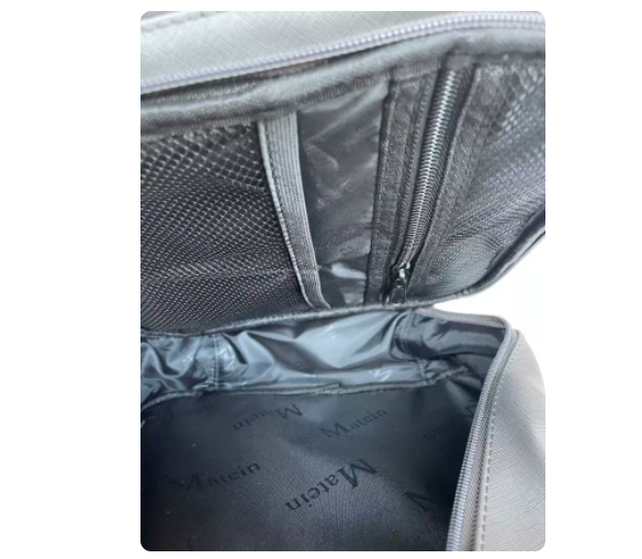 Black Overseas Trade Waterproof Large Multi-Compartment Makeup Bag Storage Pouch