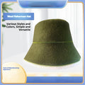 Thickened Absorbent  Foldable Wool Felt Fisherman Hat