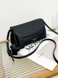 Soft-shoulder Versatile Fashionable Solid-color Casual Single-shoulder Bag