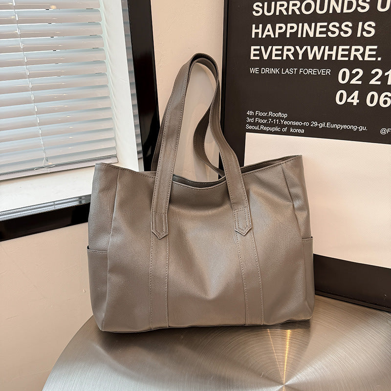 Shoulder Handbag Crossbody Bag With Mirror Large Capacity Storage