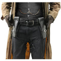 Medieval Retro Halloween Western Cowboy Waist Cinch Belt Double-gun Holster Cosplay Costume Accessory