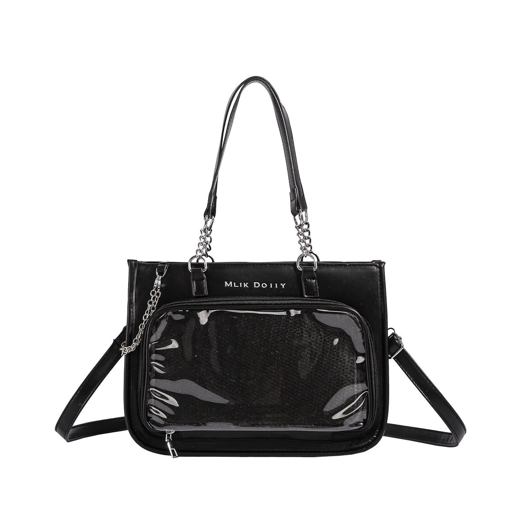 Punk Style Original Large-Capacity Square Sling Bag
