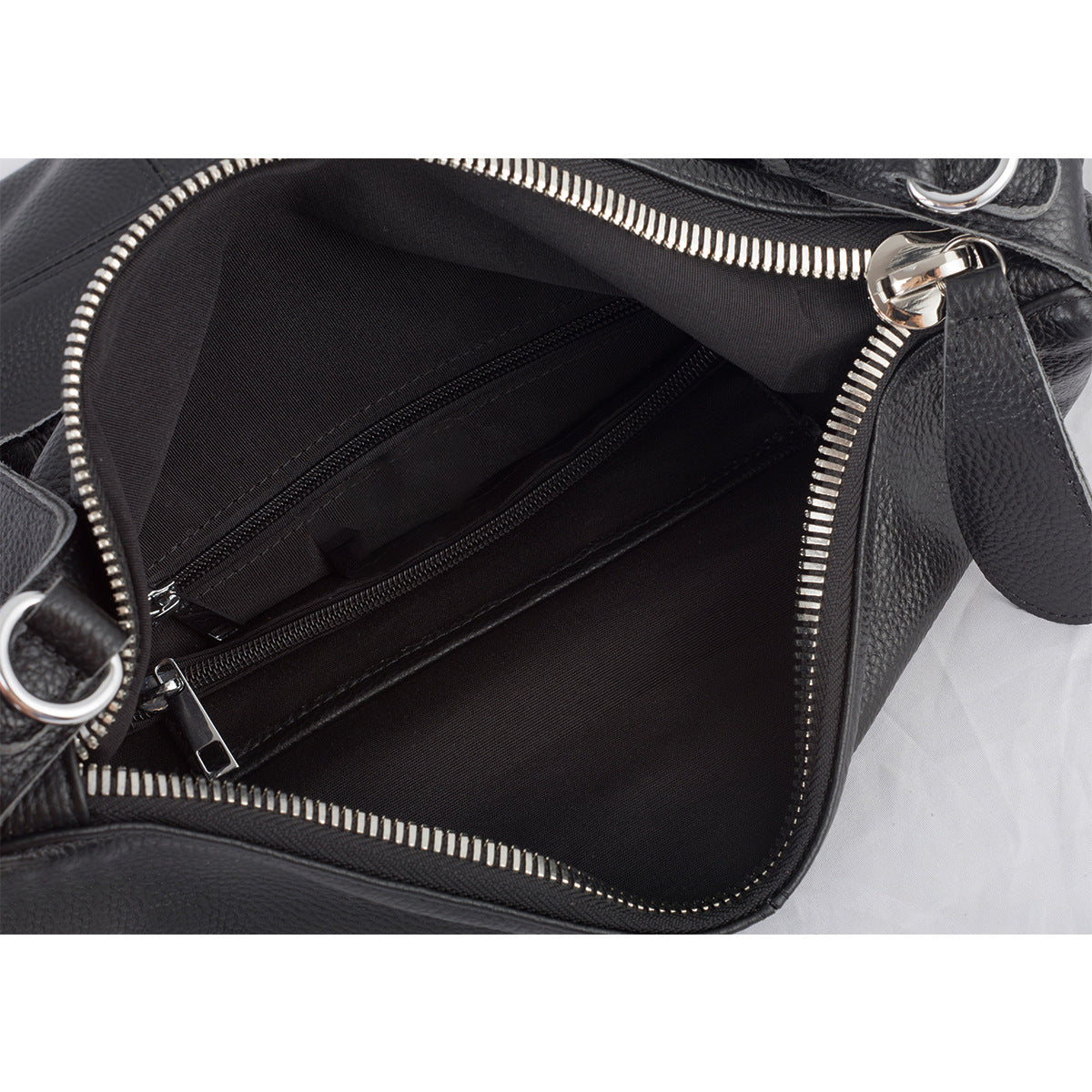 Large Capacity Leather Womens Shoulder Bag