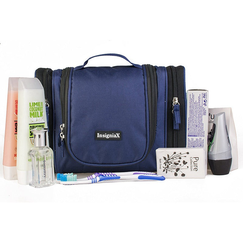 Double-opening Hanging Plain-colored Polyester Oxford Travel Organizer For Men And Women