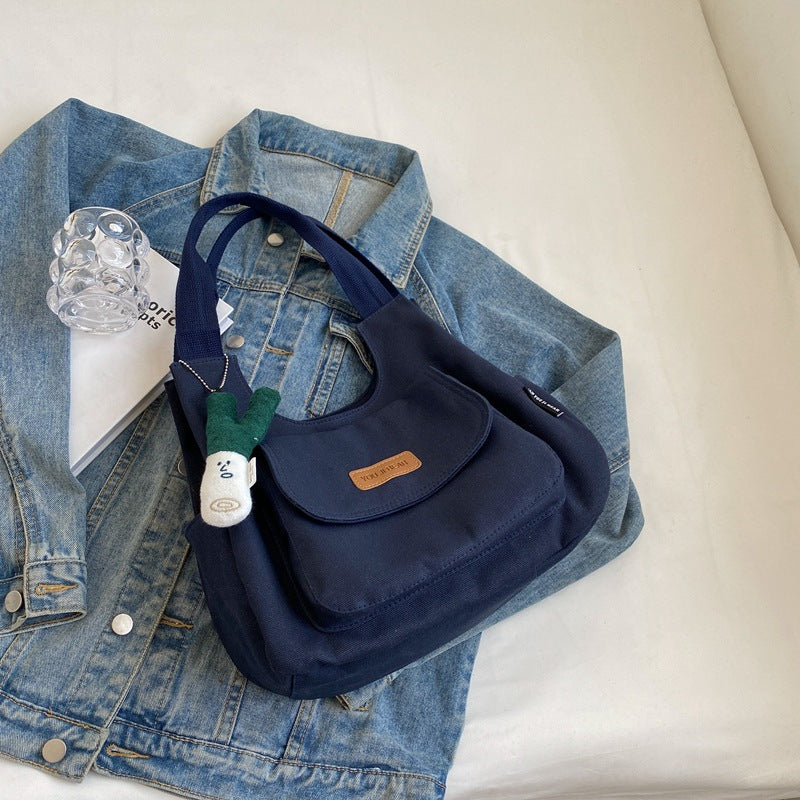Leisure Commute Large Capacity Summer Fashion Canvas Support All-match Shoulder Bag
