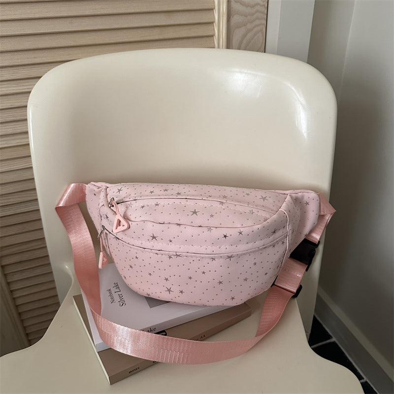 New Studded Star Girls Shoulder Crossbody Bag