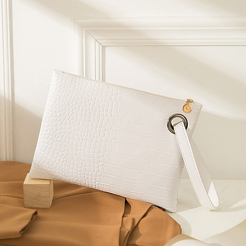 Womens Simple Large-Capacity Clutch Bag With Print