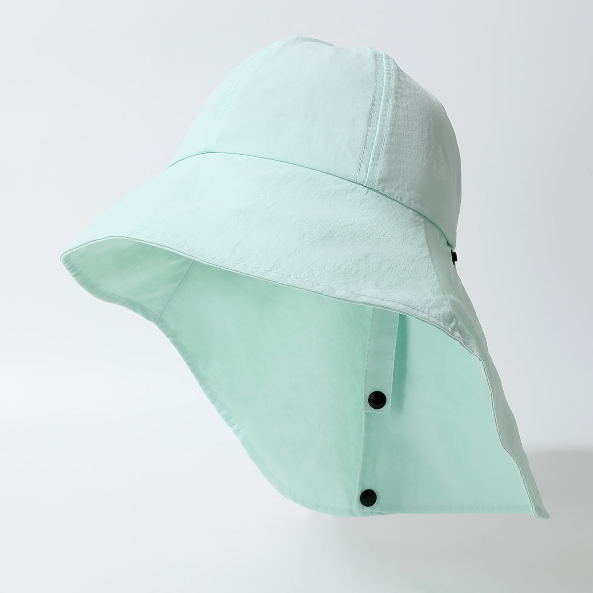 Solid-color Wide-brimmed Sunshade Quick-drying Shawl, Shoulder Protector, Simple And Versatile Sun Hat Suitable For Outdoor Work, Attendance, Travel