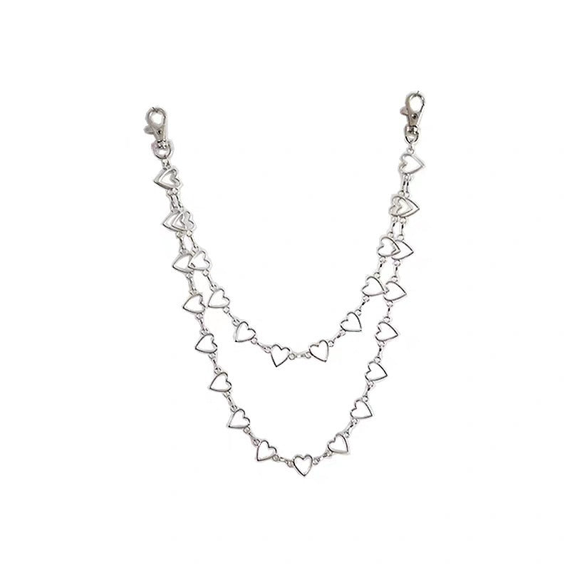 Retro Metal Hollow Waist Chain For Women, Versatile And Stylish