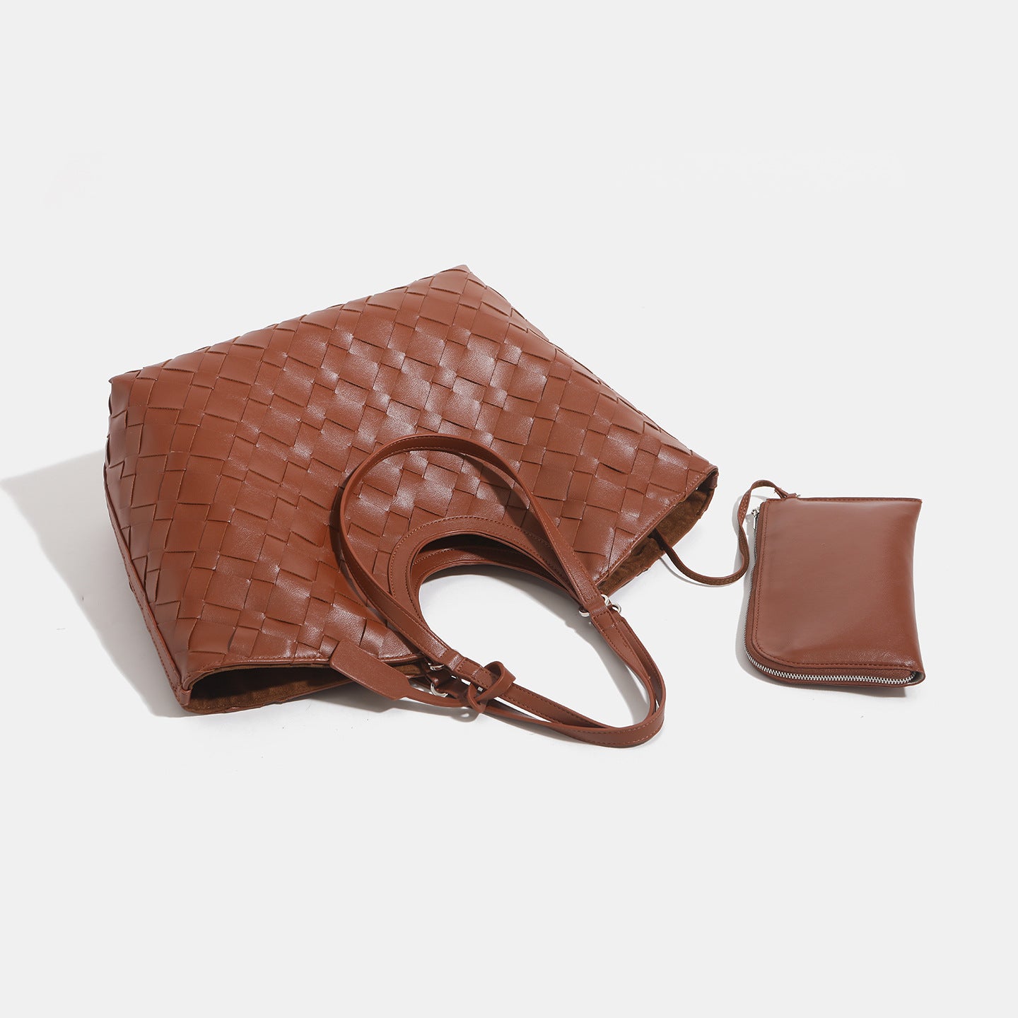 Womens Niche Fashion Commuter Large-Capacity Shoulder Under-Arm Bag