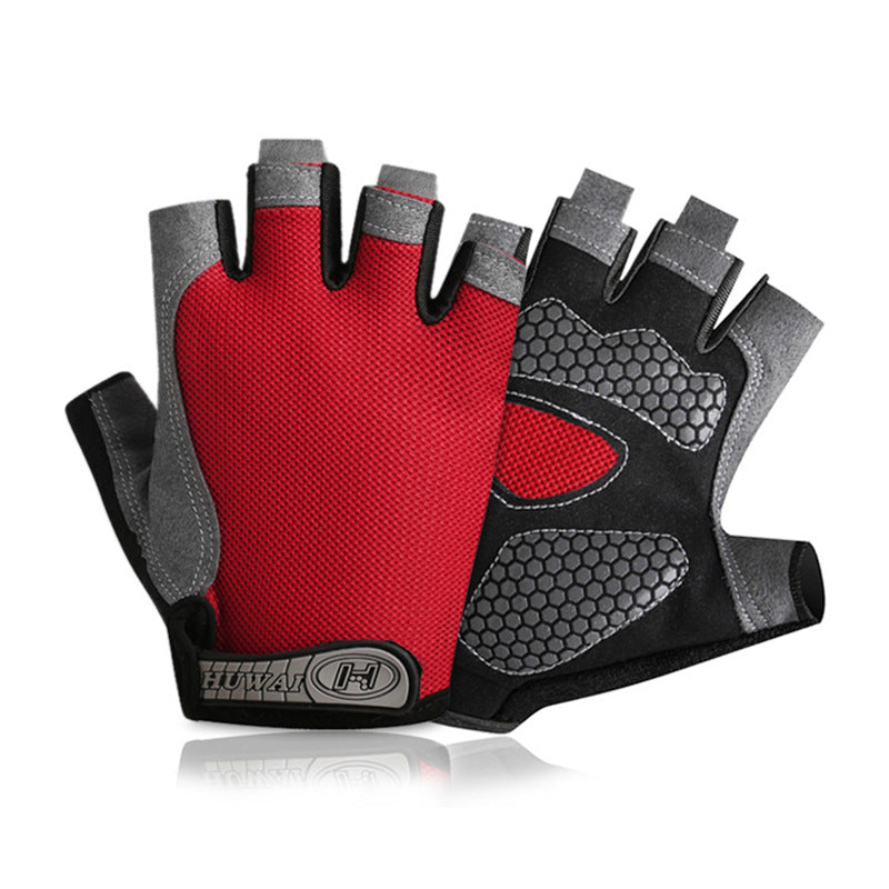 Finger Riding Gloves Men And Women Outdoor Non-slip Sun Protection Camping