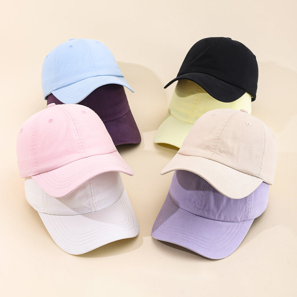 Women's Solid Color Light Board Sunshade Fashionable Trend Baseball Cap Suitable For Daily Commuting, Outdoor Outings, Picnics And Photo-taking.