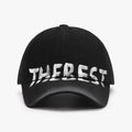 Letter Graffiti Baseball Cap Curved Brim Soft Top Cotton Blend Adjustable Snapback Hat