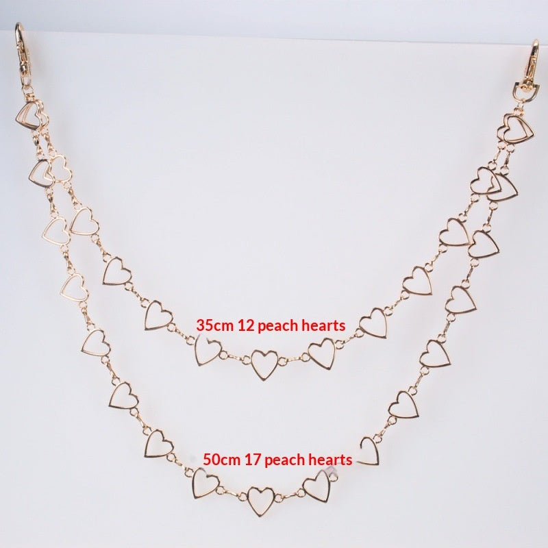 Retro Metal Hollow Waist Chain For Women, Versatile And Stylish