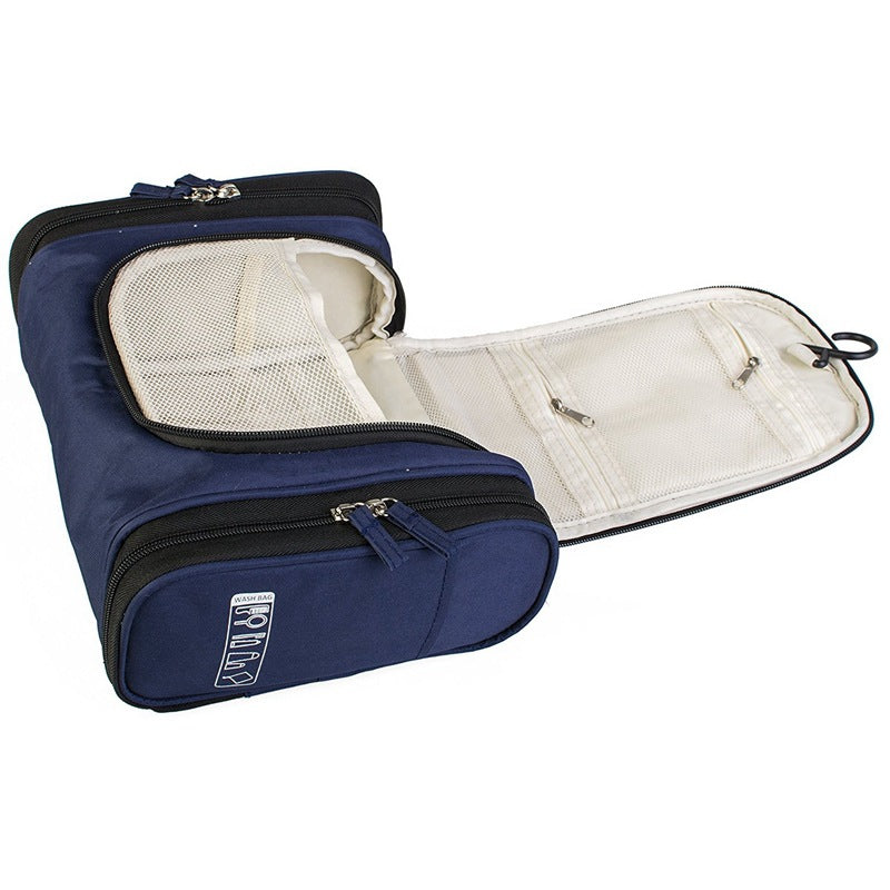 Double-opening Hanging Plain-colored Polyester Oxford Travel Organizer For Men And Women