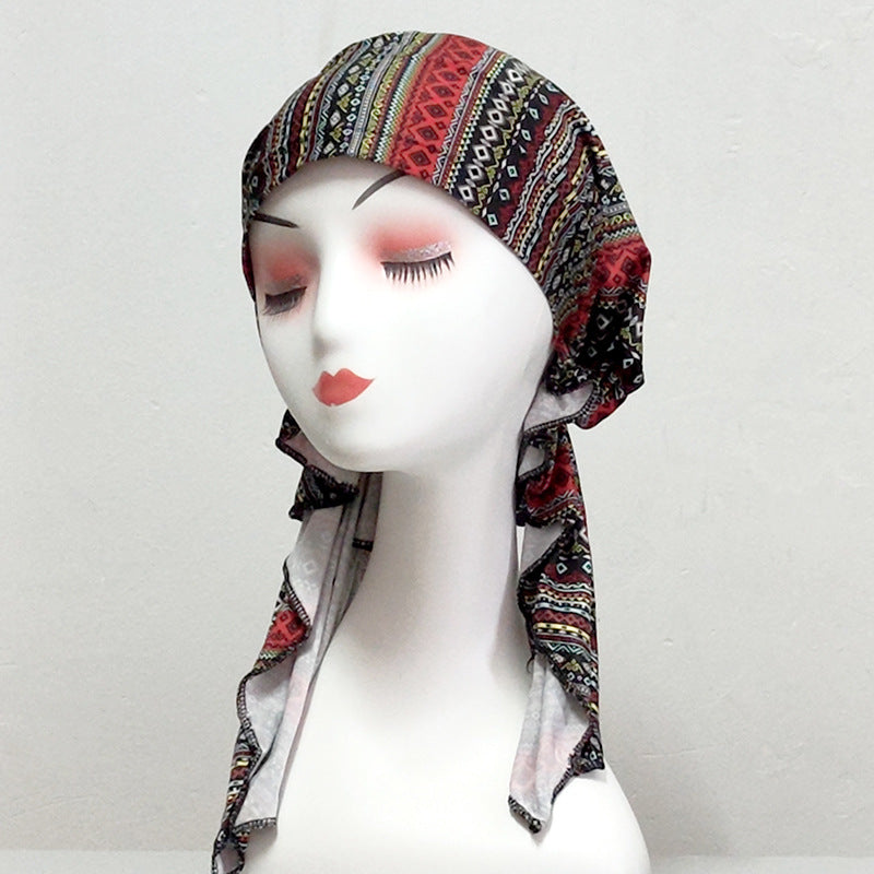 New Style Hijab Pirate Fashion Thin Hat For Women