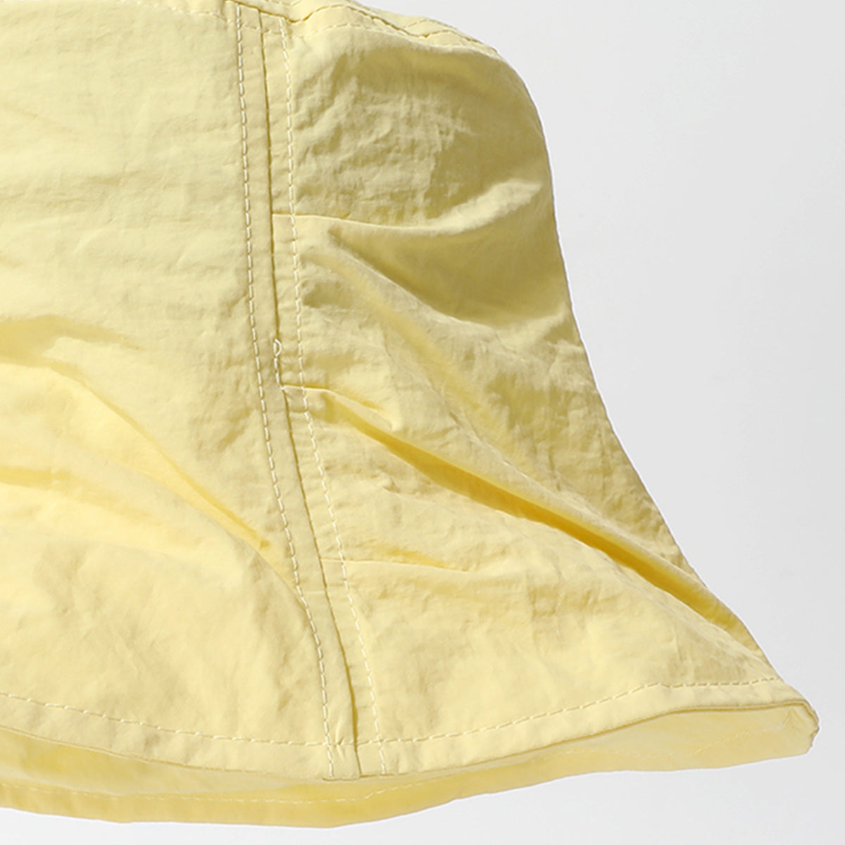 The New Women's Solid-color Pleated Casual Bucket Hat Is Quick-drying, Waterproof, Fashionable And Casual. It Suits Girls For Shopping, Dating, Traveling And Taking Photos.