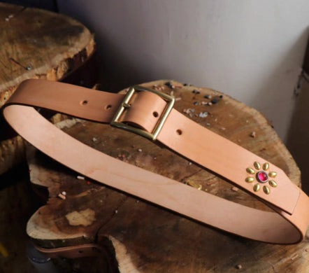 Womens Retro Ethnic-Style Heavy-Duty Belt