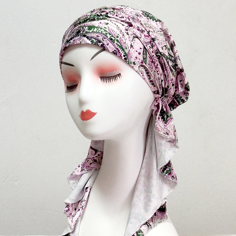 New Style Hijab Pirate Fashion Thin Hat For Women