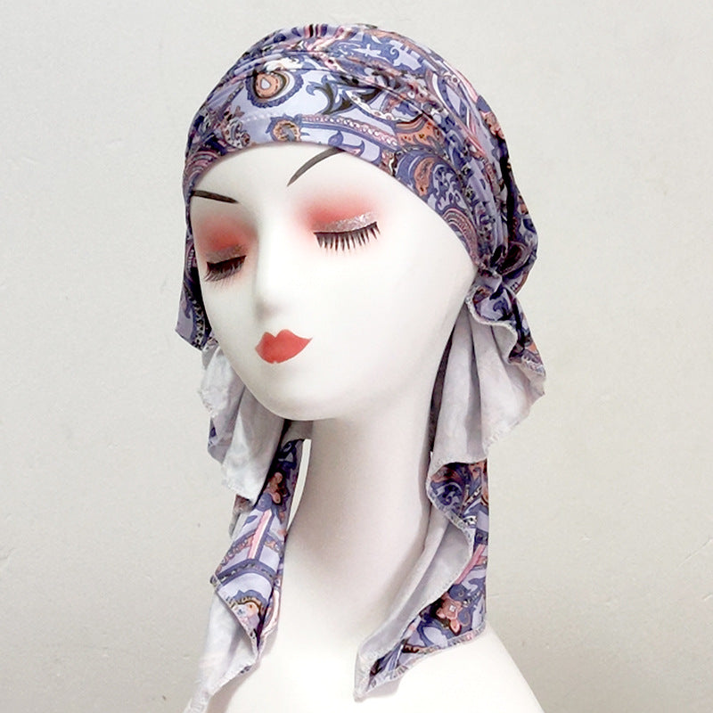 New Style Hijab Pirate Fashion Thin Hat For Women