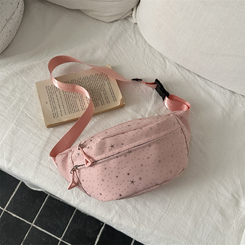 New Studded Star Girls Shoulder Crossbody Bag