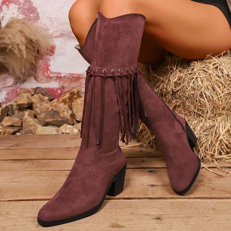 Women's Plus-Size New Style Western Boots