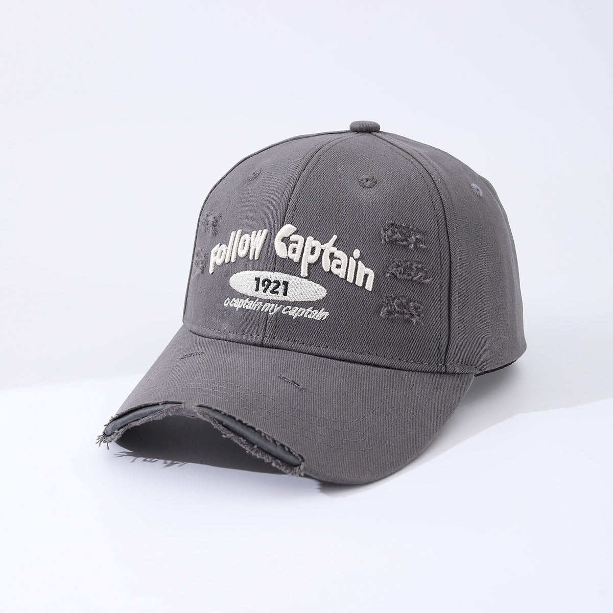 The New Convertible Baseball Cap With Holes And Embroidered Letters, Featuring The Year 1921 And Adjustable Design, Is Perfect For Daily Commuting, Outdoor Travel And Casual Wear.