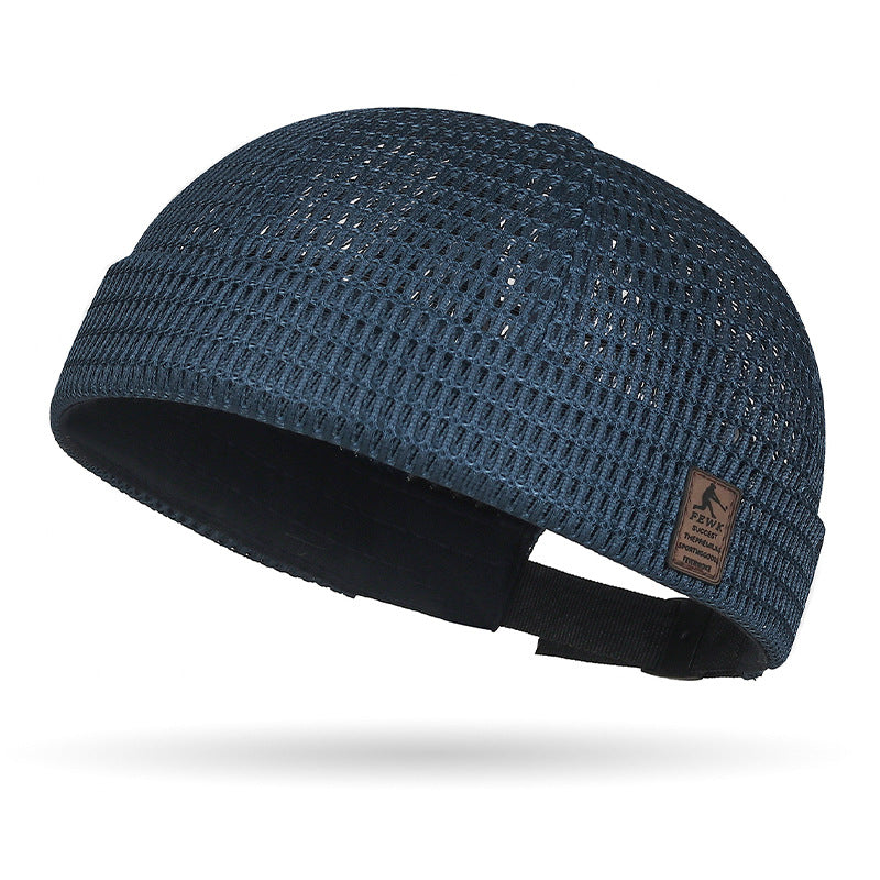 Summer New Sewn Hollow Large-Grid Mesh Hat For Women