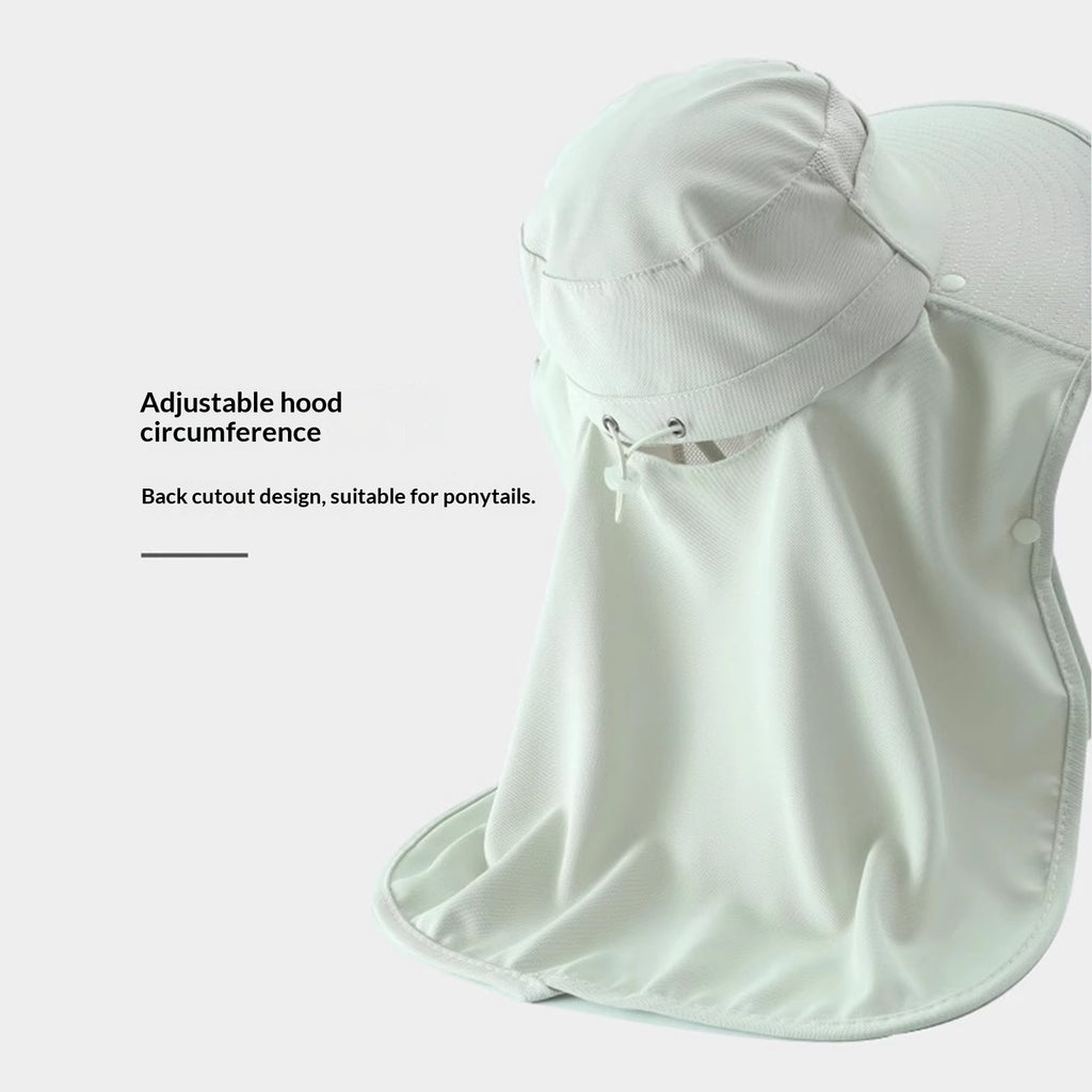 Summer Ice Silk Wide-Brim Sun Hat