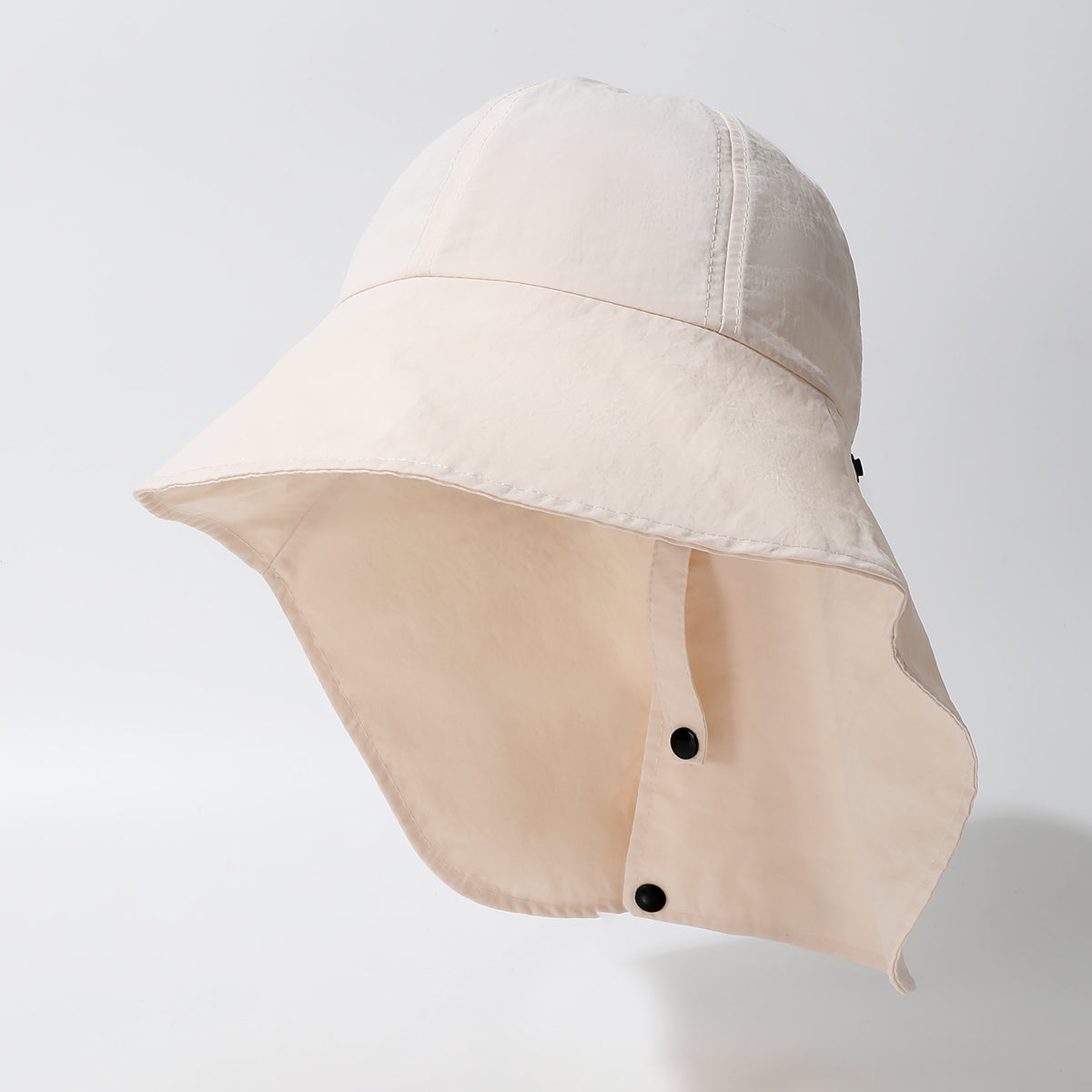 Solid-color Wide-brimmed Sunshade Quick-drying Shawl, Shoulder Protector, Simple And Versatile Sun Hat Suitable For Outdoor Work, Attendance, Travel