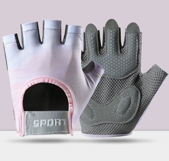 Women's Trendy Sports Half-finger Fitness Gloves