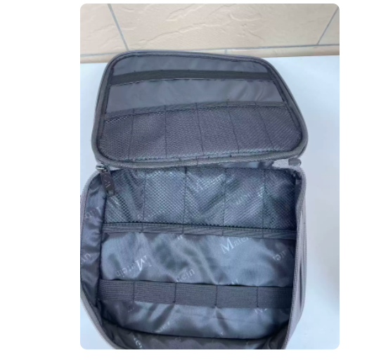 Black Overseas Trade Waterproof Large Multi-Compartment Makeup Bag Storage Pouch