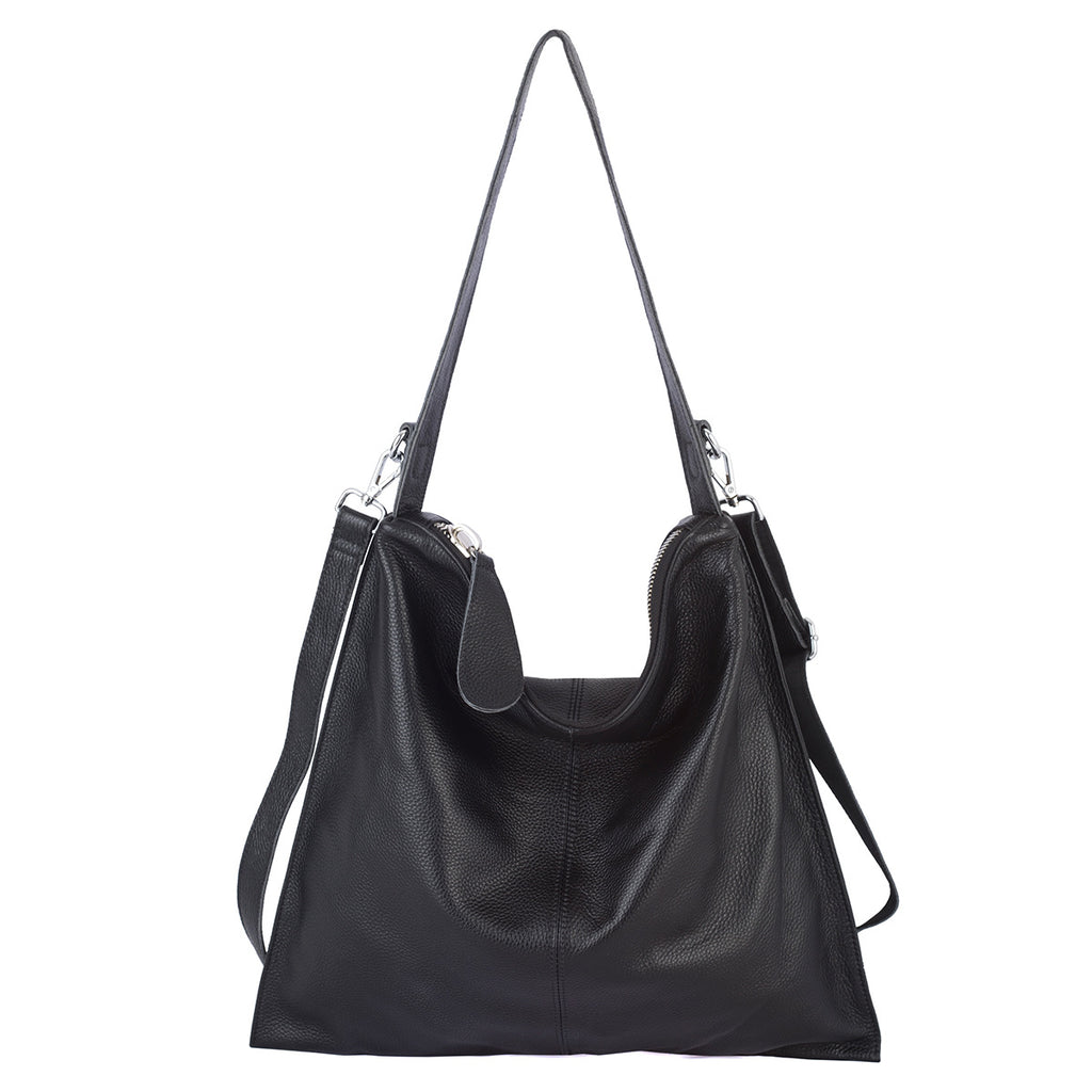 Large Capacity Leather Womens Shoulder Bag