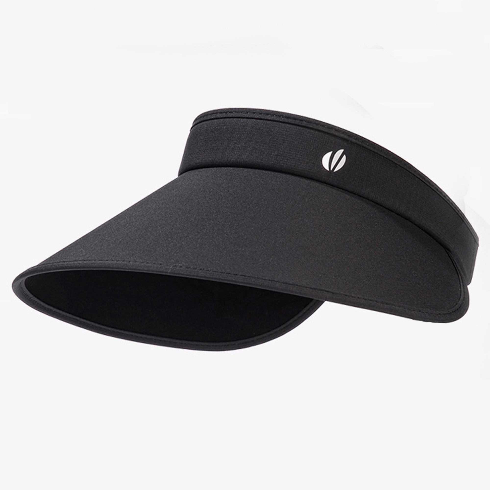 Solid-color Petal-shaped Labeled Wide-brimmed Casual And Versatile Open-top Sun Hat, Suitable For Outdoor Commuting And Vacation In Spring And Summer