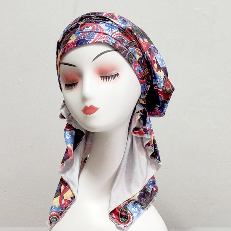 New Style Hijab Pirate Fashion Thin Hat For Women