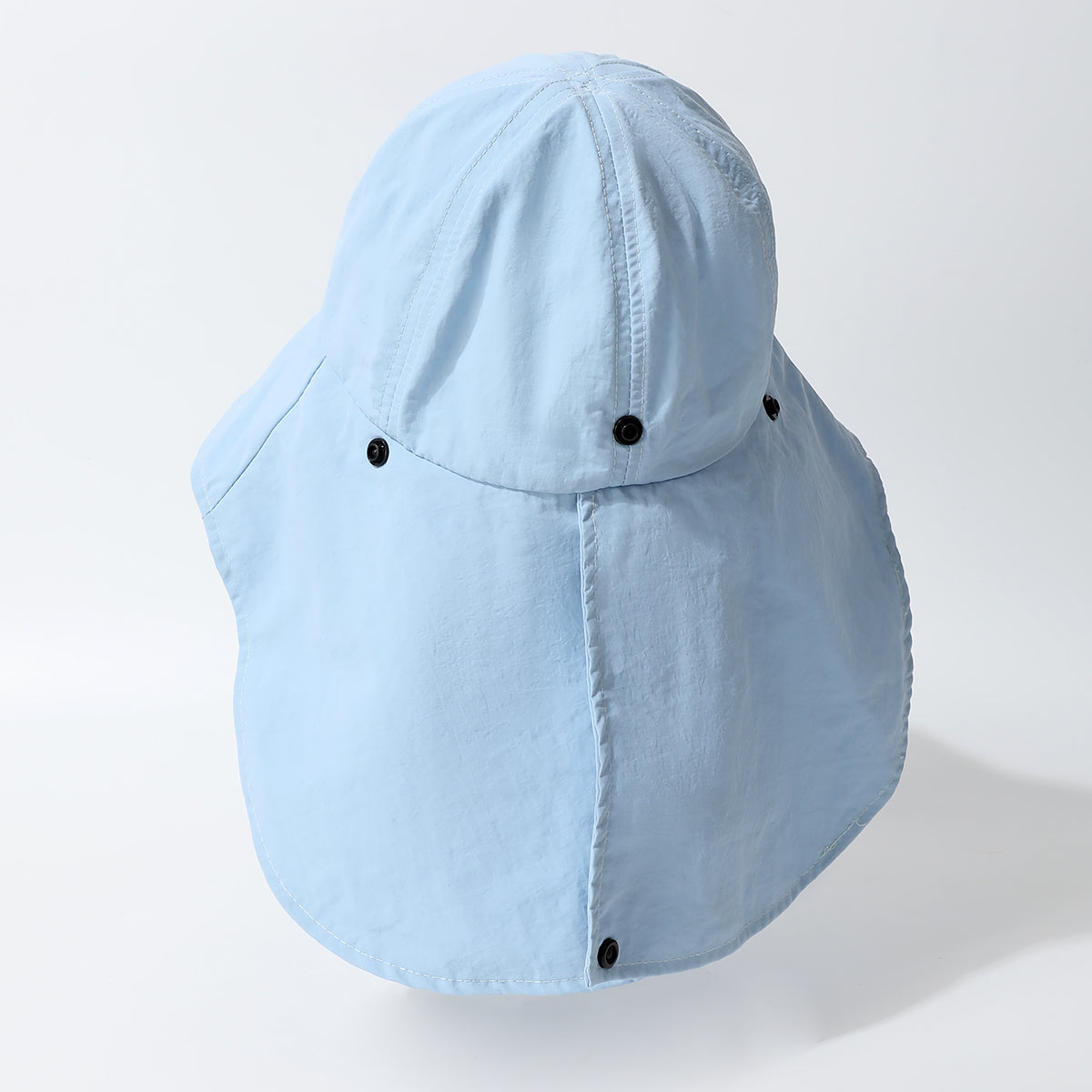 Solid-color Wide-brimmed Sunshade Quick-drying Shawl, Shoulder Protector, Simple And Versatile Sun Hat Suitable For Outdoor Work, Attendance, Travel