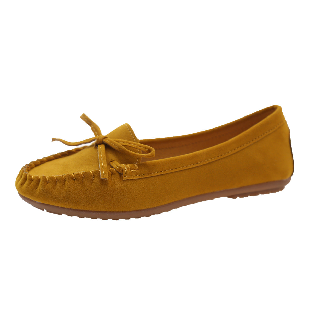 Slip-on Casual Round-toe Flat Shallow-shoe
