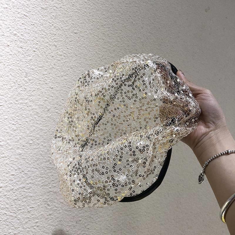 Mesh Hat Cover Gray Hair Lace Pile Heap Cap Thin Spring Women's Big Head Circumference