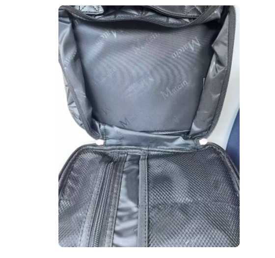 Black Overseas Trade Waterproof Large Multi-Compartment Makeup Bag Storage Pouch
