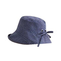 Curved-brim Plaid Fisherman Womens Vacation Sun Hat