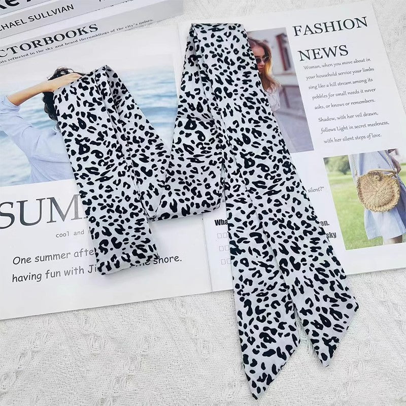 Fashionable Extra-Long Silk Scarf Belt For Women