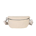Womens Fashionable Large-Capacity Canvas Corduroy Crossbody Bag