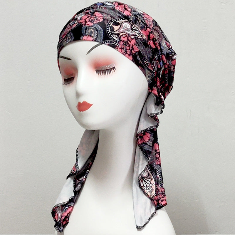 New Style Hijab Pirate Fashion Thin Hat For Women