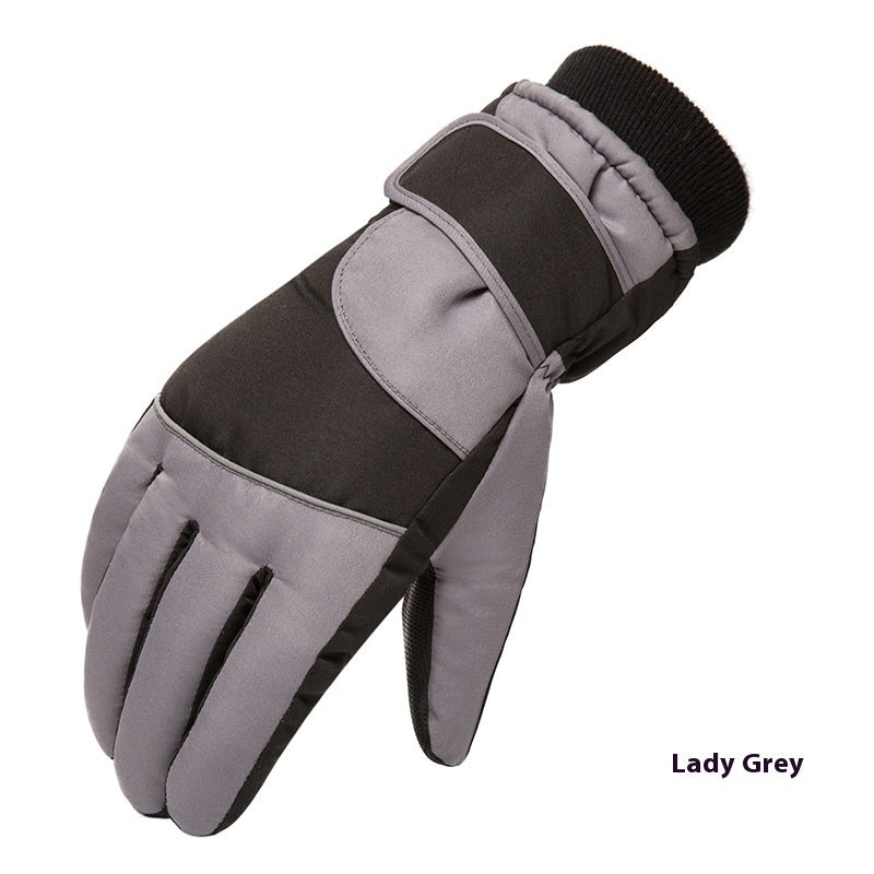 Skiing Gloves Winter Touch Screen Motorcycle Fleece-lined Warm