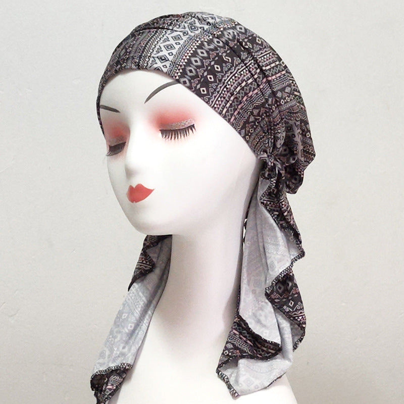 New Style Hijab Pirate Fashion Thin Hat For Women