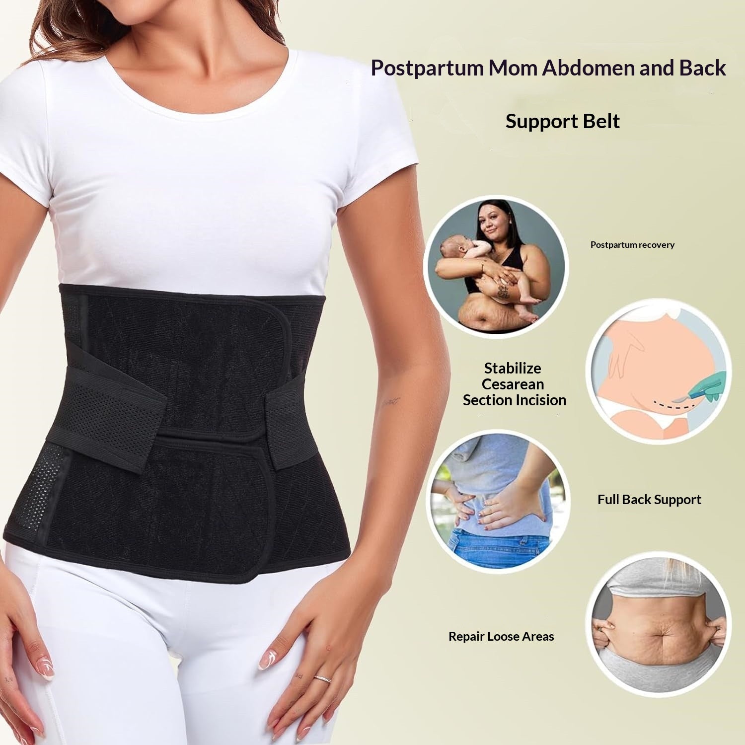 Womens Shapewear Waist Cincherbelly Band